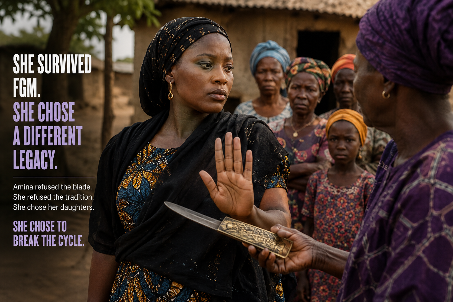 A Survivor’s Choice: Why Amina Refused Her Family’s Circumcision Legacy